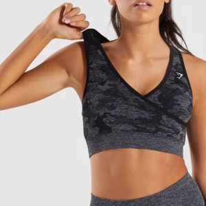 [SOLD] Gymshark Camo Adapt Bra